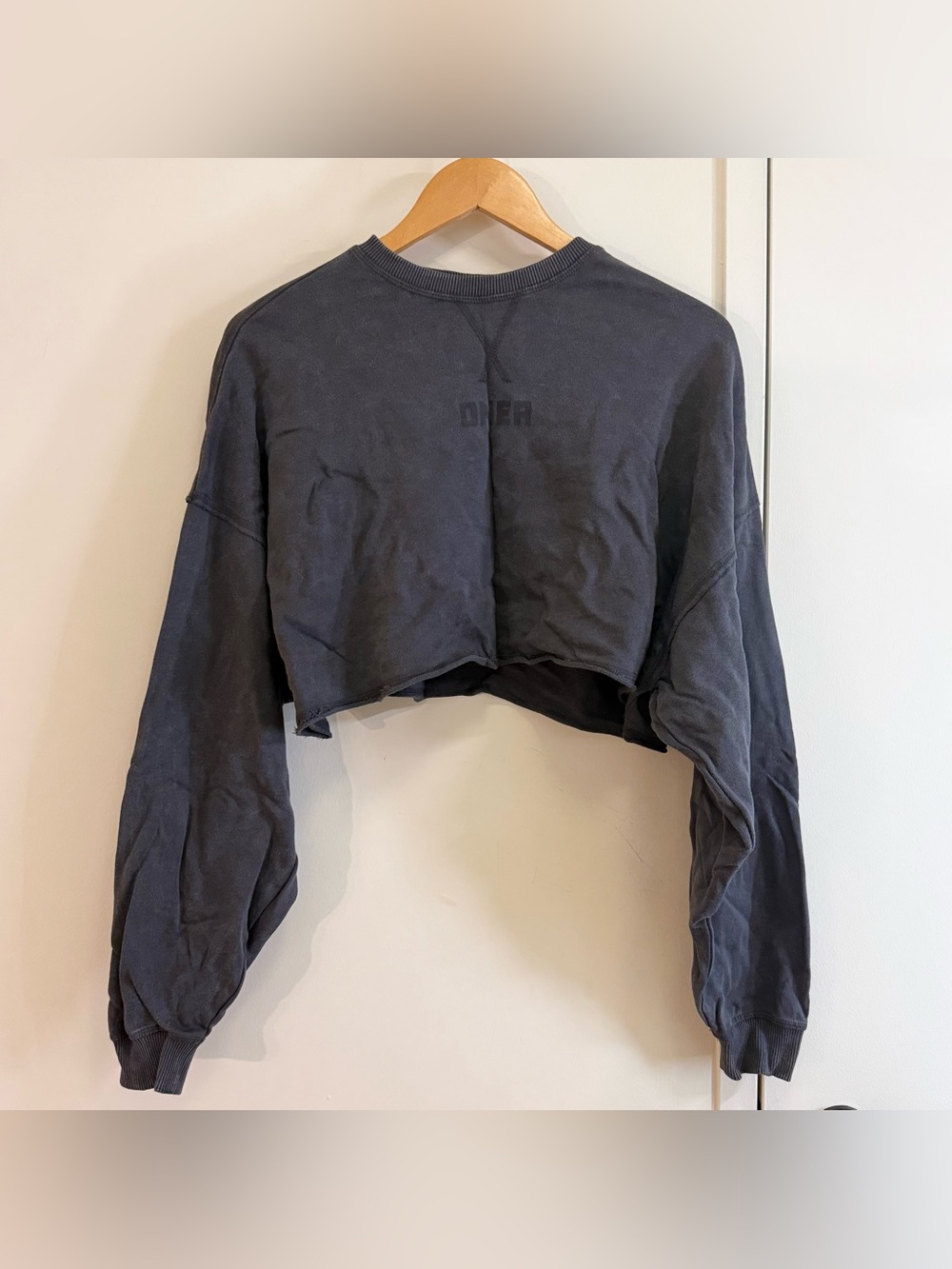 Oner Active Raw Lounge Crop Sweatshirt